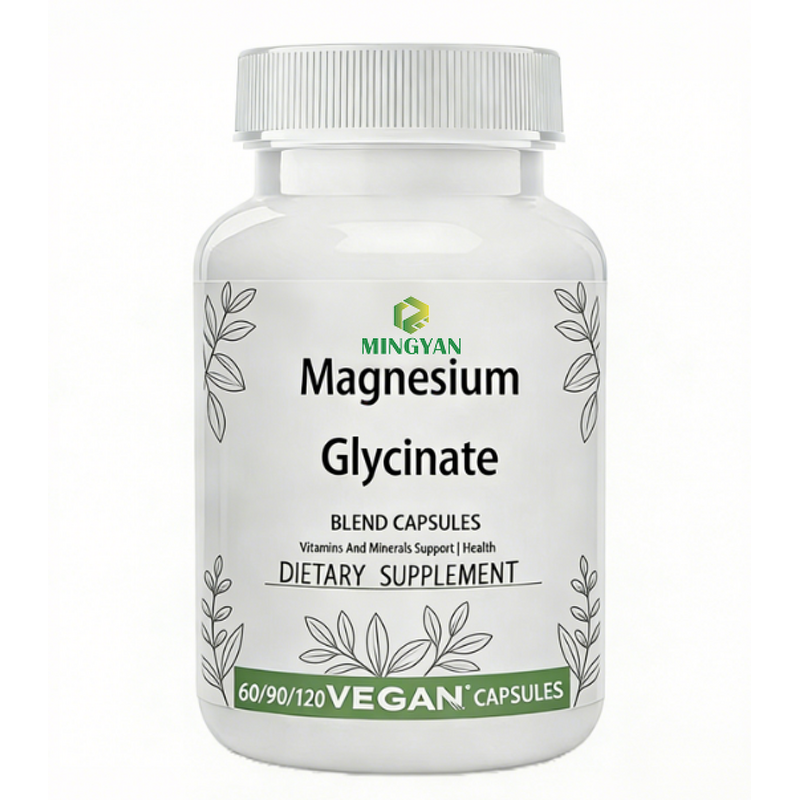 Magnesium Glycinate Caps - Manufacturer OEM/ODM 99% Adult Muscle Heart Support