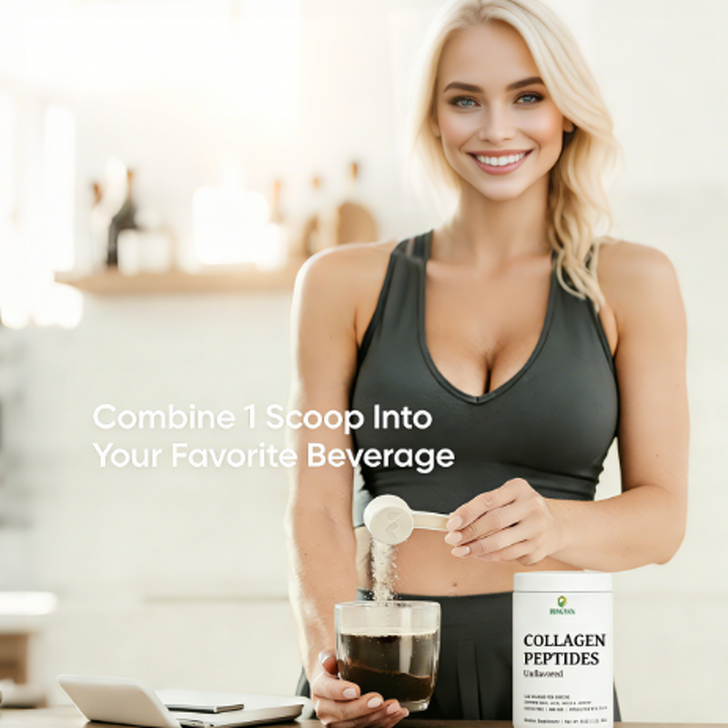 Collagen Peptides Powder - Manufacturer GMP 11g/Scoop Hair Skin Nail Joint