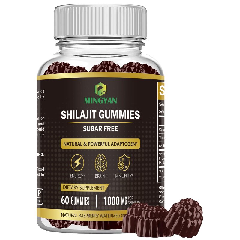 Shilajit Gummies - Manufacturer OEM Factory Himalayan 85+Trace Non-Pregnant