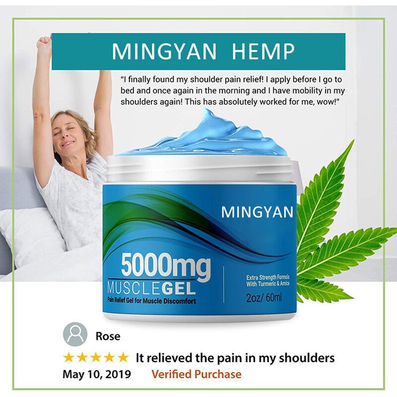Hemp Cream - Manufacturer 6000mg High Potency Pain Relief Skin Regeneration