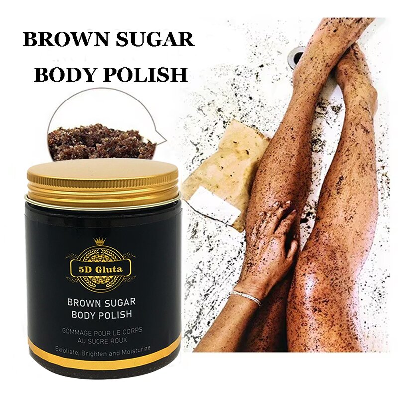 Brown Sugar Scrub - Manufacturer Cassonade Gommage Exfoliating Whitening Brush
