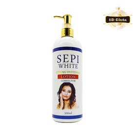 5D Gluta Lotion - Manufacturer Sepi White Whitening Corrector Fade Dark Spots 500ml