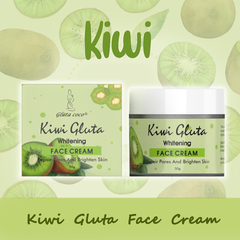 Kiwi Gluta Skin Set - Manufacturer OEM Whitening Repair Pores Long-lasting Moisturization