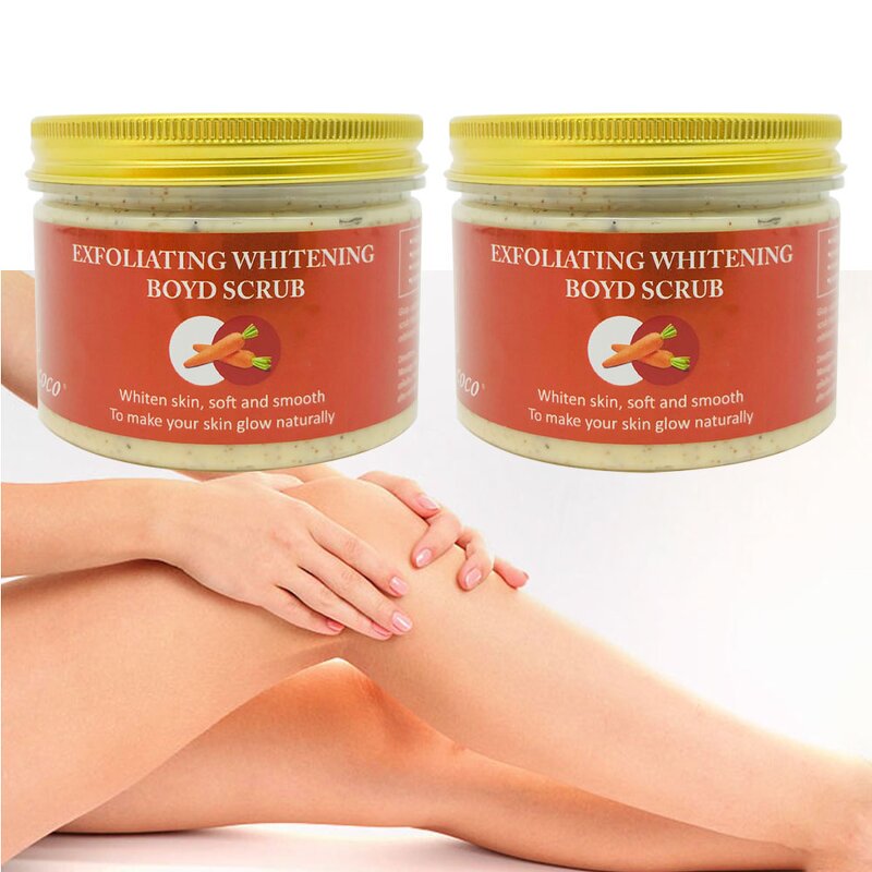 Gluta Co Carrot Scrub - Manufacturer Exfoliating Whitening 300g Skin Glow