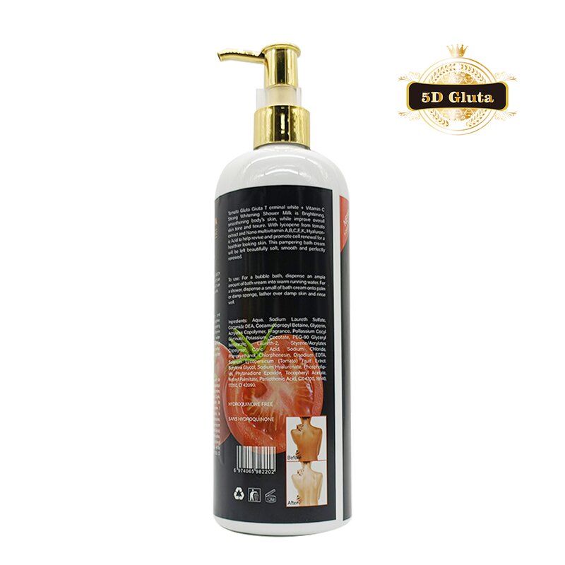 Tomato Gluta Lotion - Manufacturer 5D 5 Days Vitamin C Terminal White Whitening