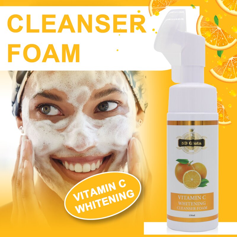 Vitamin C Face Wash - Manufacturer Factory OEM Lighteining Whitening Custom Cleanser