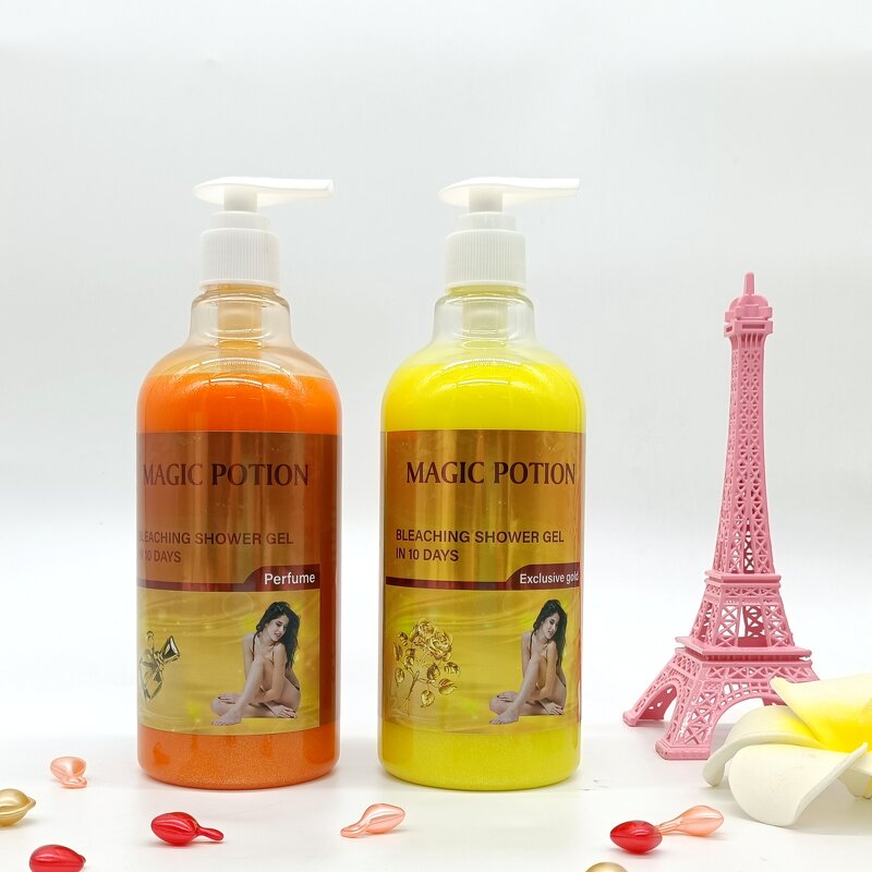 Organic Shower Gel - Manufacturer Bath Body Wash Brightening Lightening Black Skin