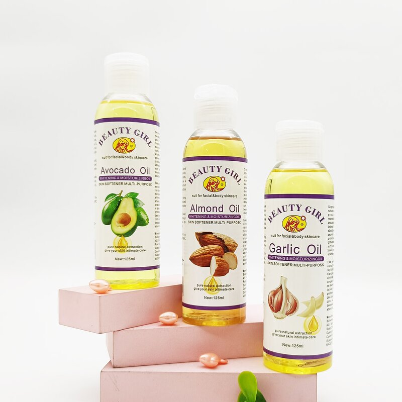 Body Oil Set - Manufacturer Ten Kinds Moisturize Whitening Mineral Oil 125ML Black Skin