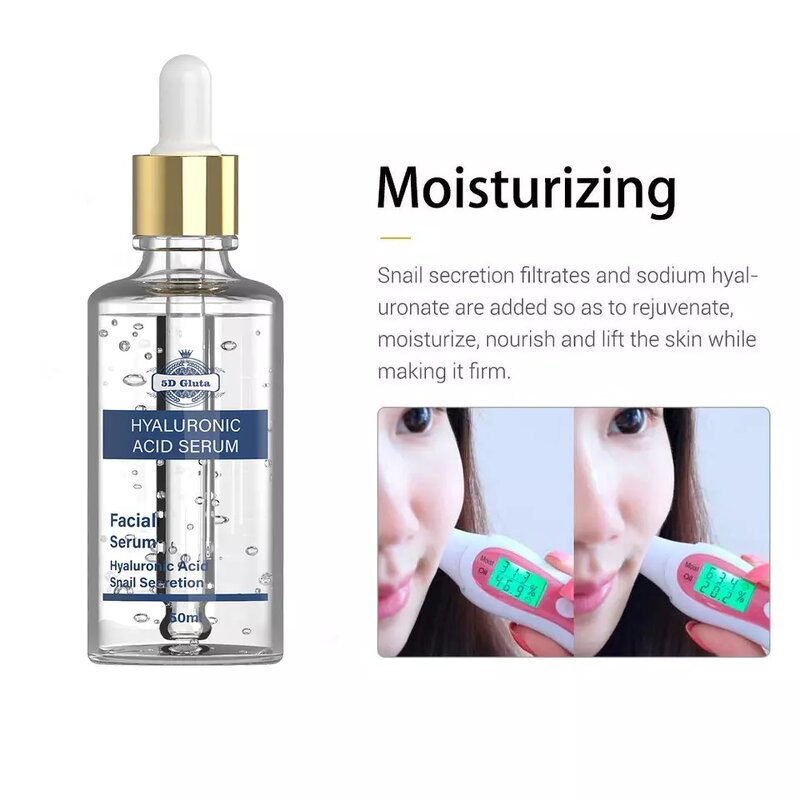 Hyaluronic Acid Serum - Manufacturer Natural Organic Anti Aging Private Label Whitening