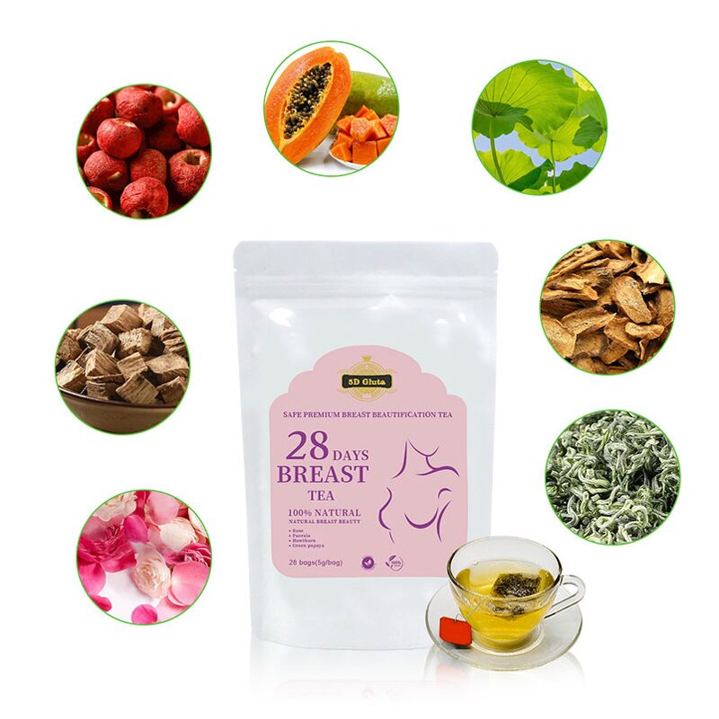 Breast Enlargement Tea - Manufacturer 28 Days Natural Organic Lifting Firming Herbal