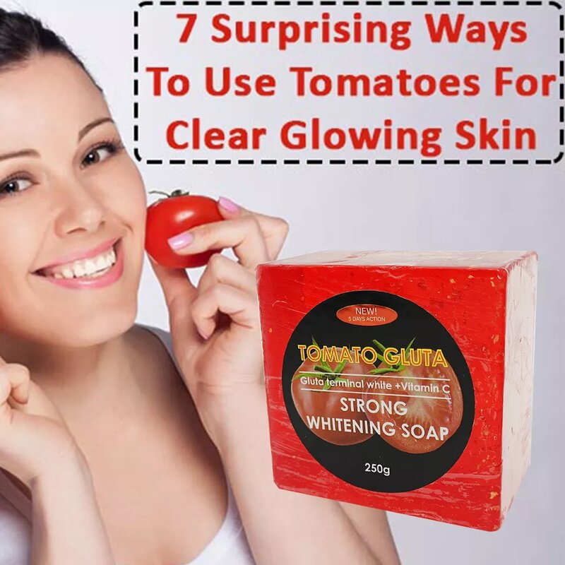Tomato 5D Soap - Manufacturer Organic Gluta Handmade Skin Whitening Brightening