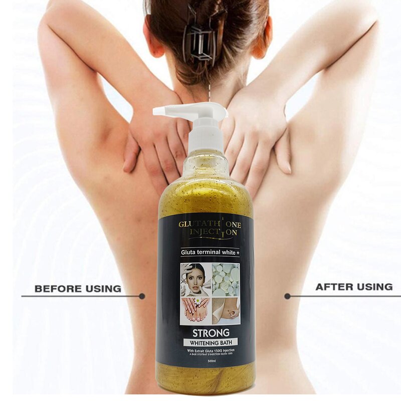 5D Gluta Shower Gel - Manufacturer Strong Whitening Extra Gluta 150G Fast Action