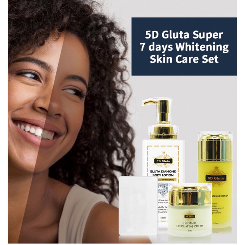 Dark Spot Removal Set - Manufacturer Private Label Vegan Whitening Black Women Custom