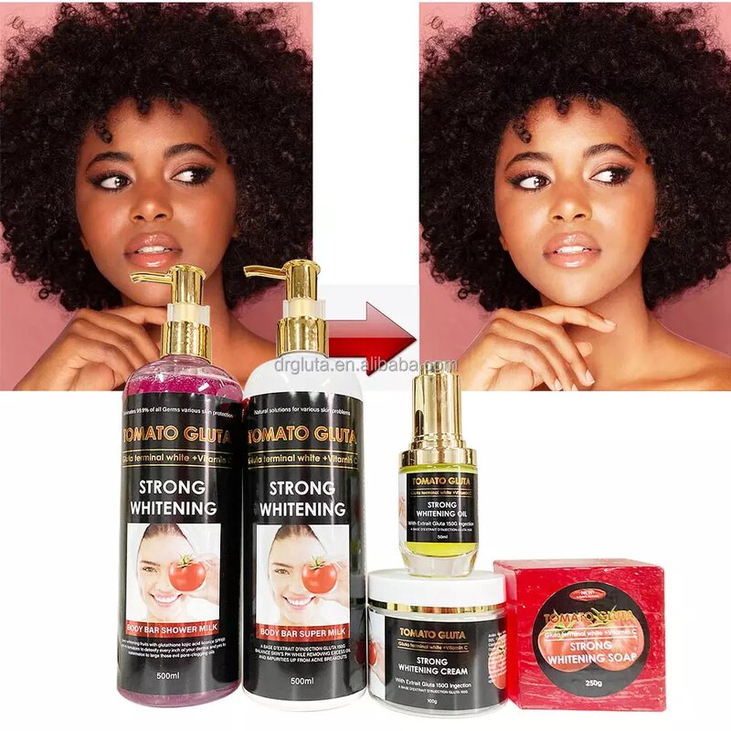 Tomato Whitening Set - Manufacturer Organic Brightening Vitamin C Facial Skin Care