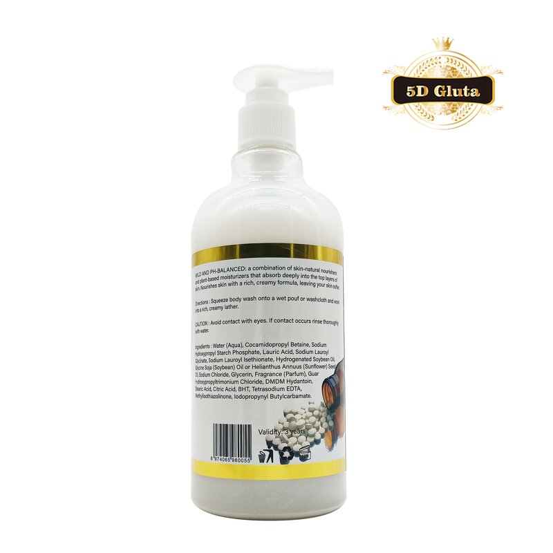 Diamond Gluta Shower Gel - Manufacturer Milk Collagen HA C+ UV Whitening Tablet