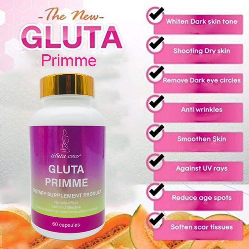 Gluta Supplements - Manufacturer Whitening Bleaching Antioxidant Hyperpigmentation Capsule
