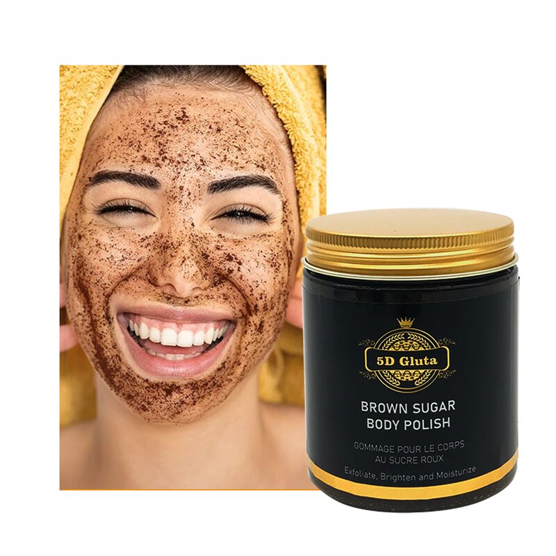 Brown Sugar Scrub - Manufacturer Cassonade Gommage Exfoliating Whitening Brush