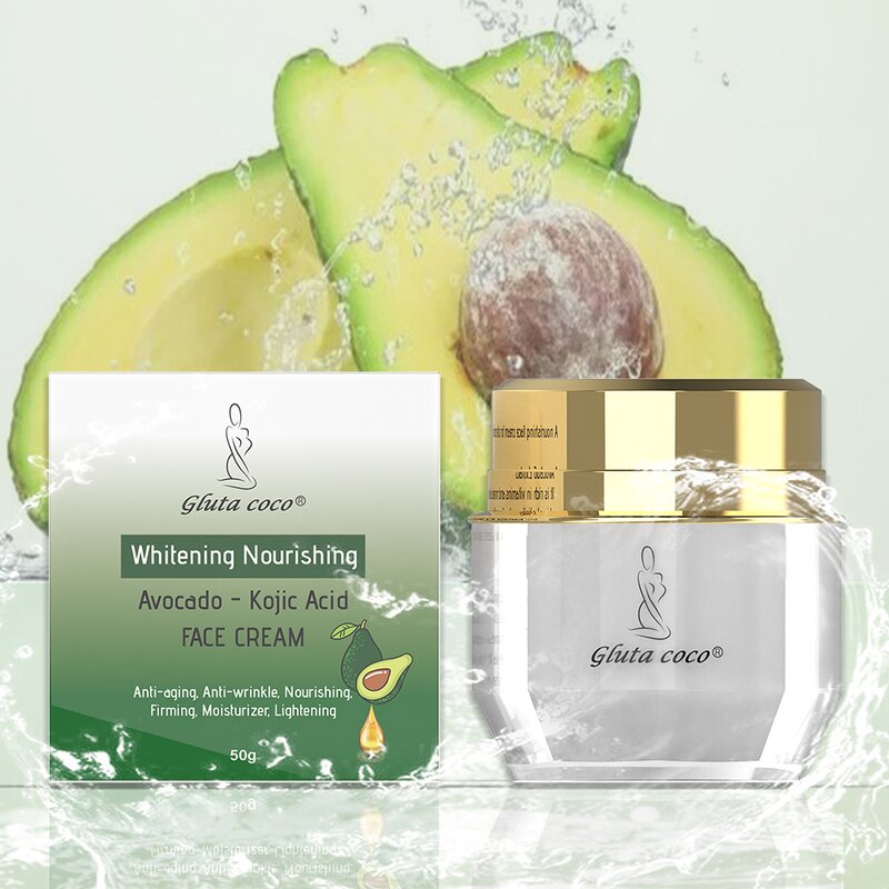 Avocado Facial Kit - Manufacturer OEM Whitening Nourishing Serum Cream Soap Hydrating