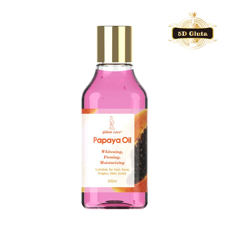 Papaya Body Oil - Manufacturer Organic Revitalizer Moisturizer Anti-wrinkle 200 ml