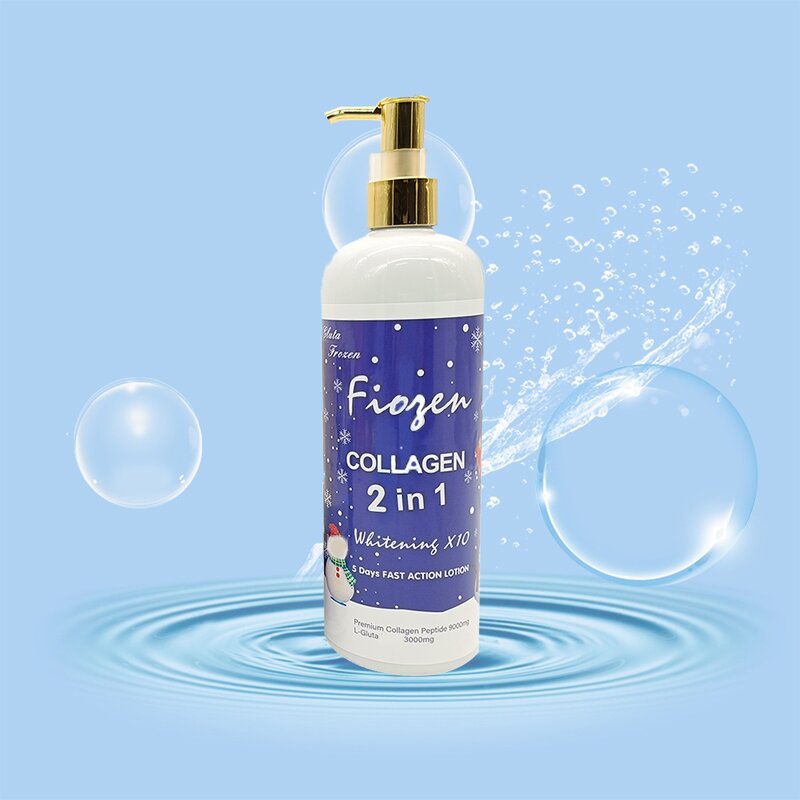 5D Gluta Lotion - Manufacturer Frozen Collagen 2 in 1 Whitening Anti Tach Anti Wrinkle