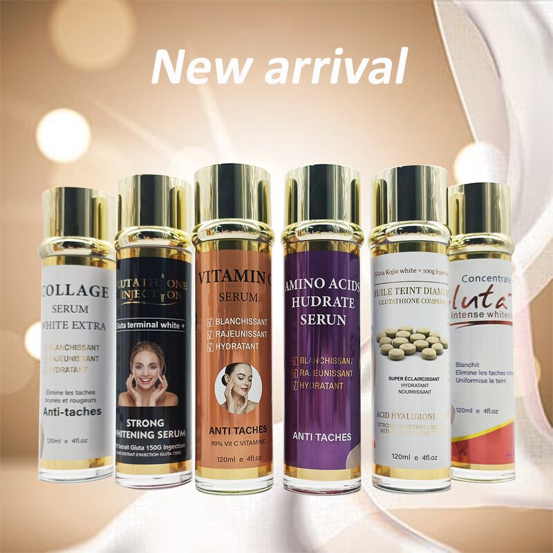 Anti Taches Serum Set - Manufacturer 6 Kinds Collagen Kojic Vitamin C Gluta-C