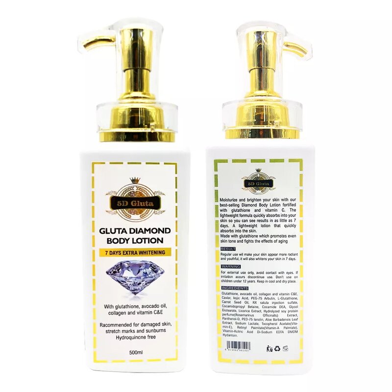 Body Moisturizer Lotion - Manufacturer 7 Days Extra Whitening Private Label Organic