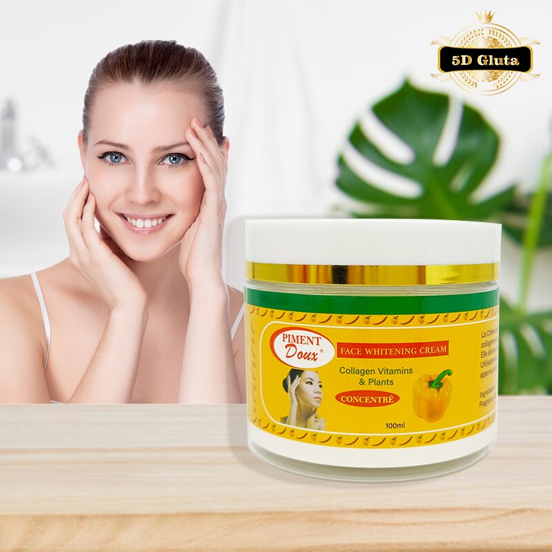 Piment Doux Face Cream - Manufacturer 50g Natural Moisturizing Legumes Acids Dryness