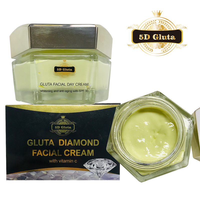 Diamond Facial Cream - Manufacturer Vitamin C Whitens Brightens Reduces Dark Spots