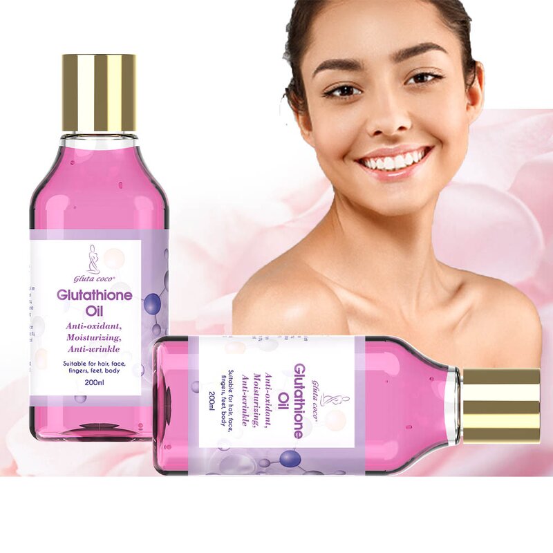 5D Gluta Oil - Manufacturer Moisturizing Anti-oxidant Anti-wrinkle Organic 200 ml