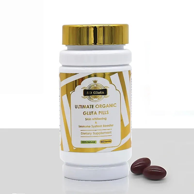 5D Gluta Pills - Manufacturer Ultimate Organic Whitening Immune Antioxidant Capsule