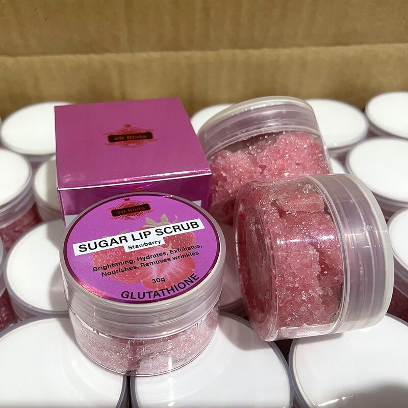 Pink Lip Scrub - Manufacturer Custom Private Label Brightening Hydrating Repair