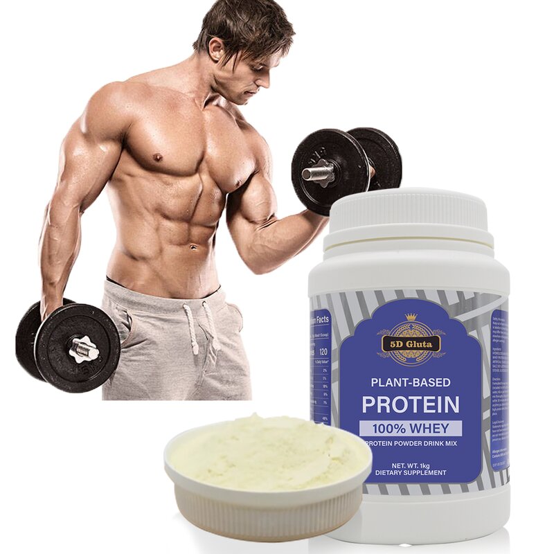 Whey Isolate Powder - Manufacturer 100% Muscle Building Workout Gym Protein Supplement