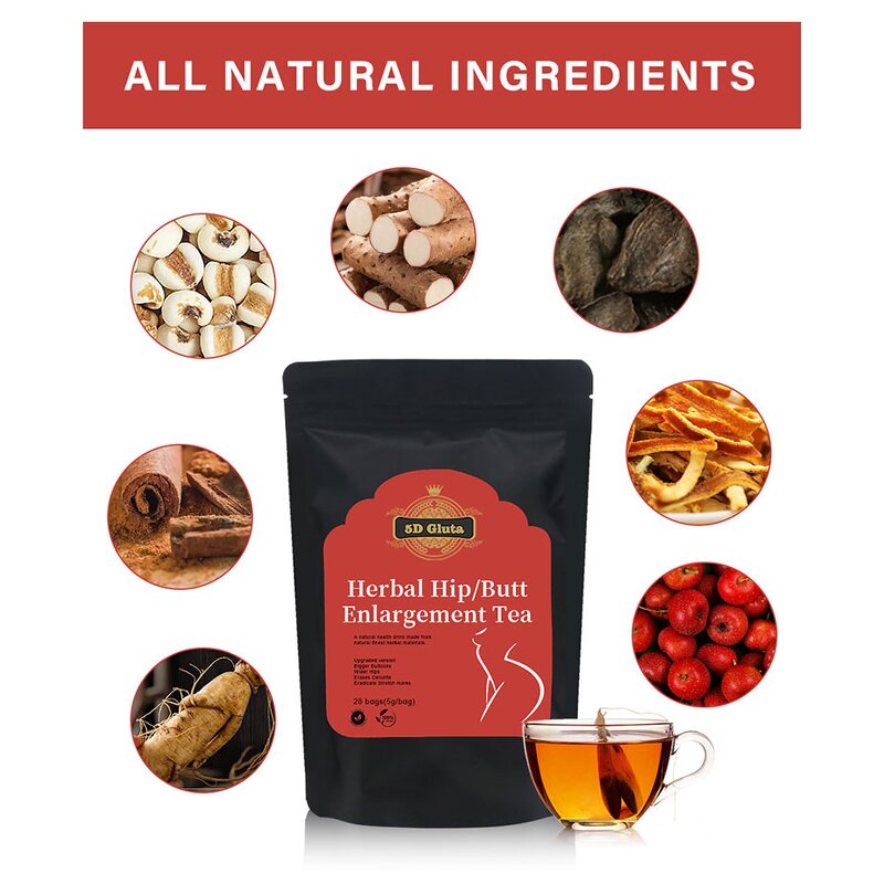 Hip Butt Tea - Manufacturer Effective Herbal Enlargement Firming Lifting OEM