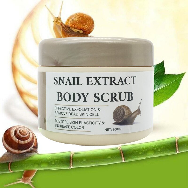 Snail Body Scrub - Manufacturer Whitening Reduce Cellulite Eczema Dark Spot
