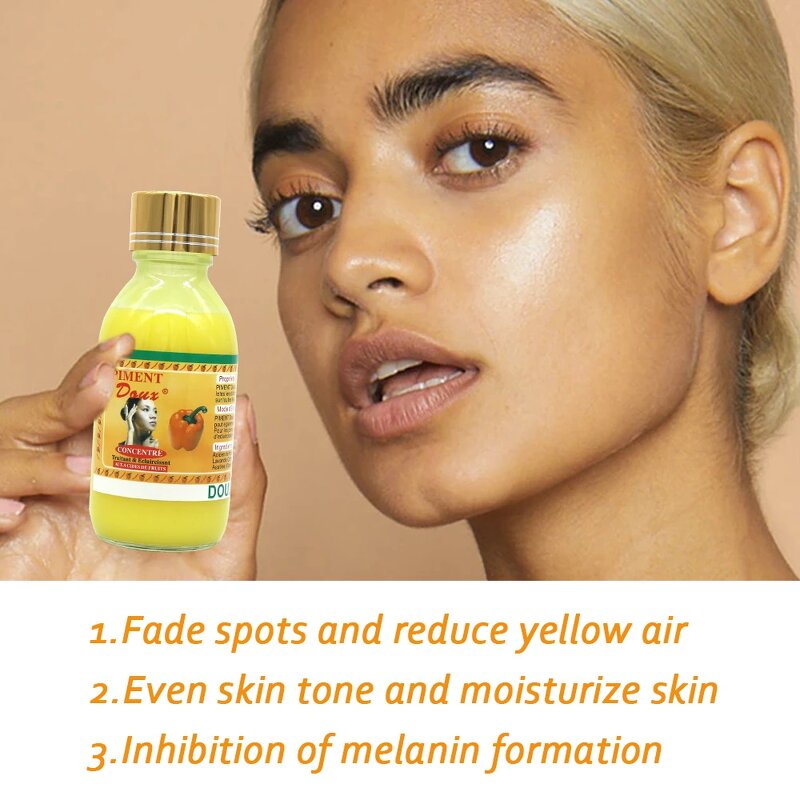 Yellow Pepper Serum - Manufacturer AHA Vitamins Repair Stubborn Blemishes Whitening