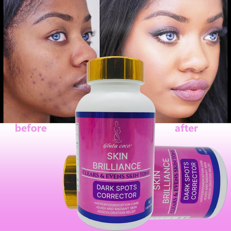 Gluta Capsules - Manufacturer Whitening Bleaching Antioxidant Anti-aging Hyperpigmentation