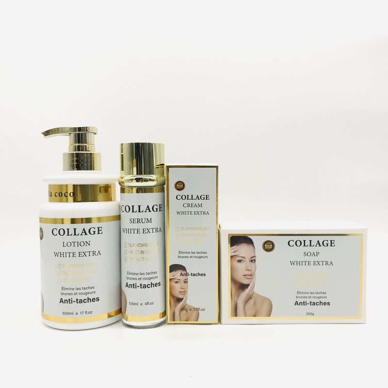Collagen Skin Set - Manufacturer Extra Whitening Bleaching Stretch Marks Veins Hot