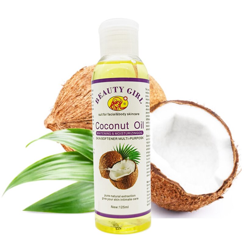 Coconut Oil - Manufacturer Moisturizing Brightening Collagen 125ML Black Skin Care