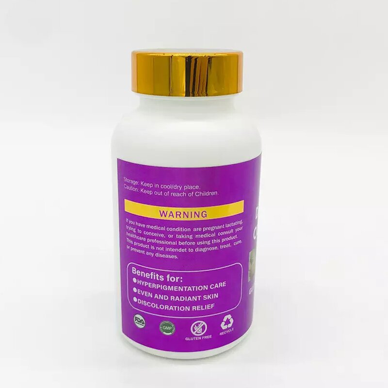 5D Gluta Capsules - Manufacturer OEM Dark Spot Corrector Vitamin E Remove Melanin