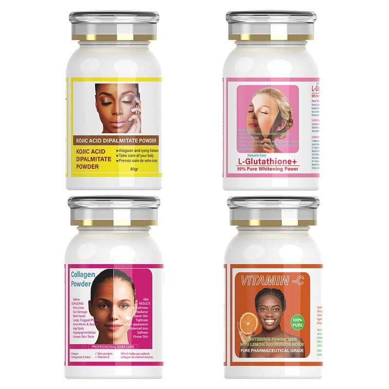 Whitening Powder - Manufacturer Kojic Acid Collagen Gluta Vitamin C Mix Lotion Serum
