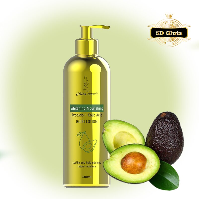 Avocado Facial Kit - Manufacturer OEM Whitening Nourishing Serum Cream Soap Hydrating