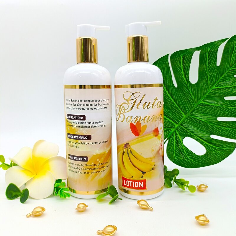Banana Body Lotion - Manufacturer 7 Days Remove Dark Spots Anti Stretch Marks Bleaching