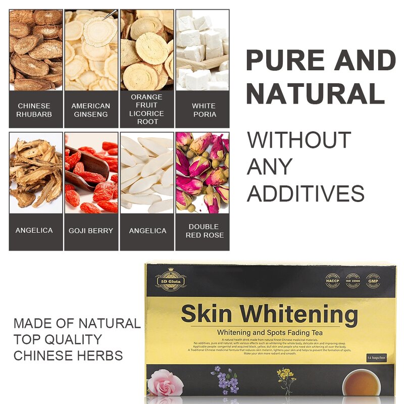 Spots Fading Tea - Manufacturer Natural Herbal Best Organic Skin Lightening Whitening