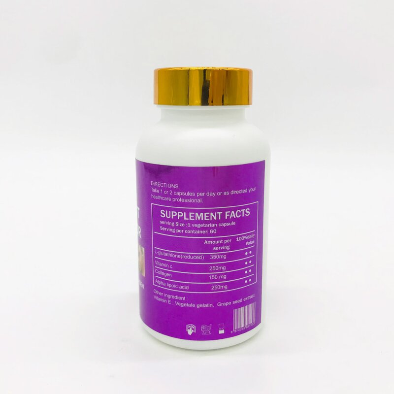 5D Gluta Capsules - Manufacturer Dark Spot Corrector Vitamin E Remove Melanin Pills