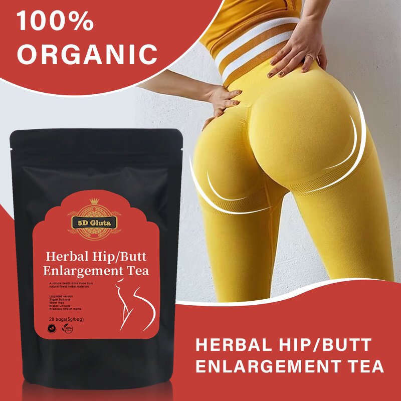 Plump Hips Tea - Manufacturer Natural Herbal Hip Butt Enlargement Firming Lifting