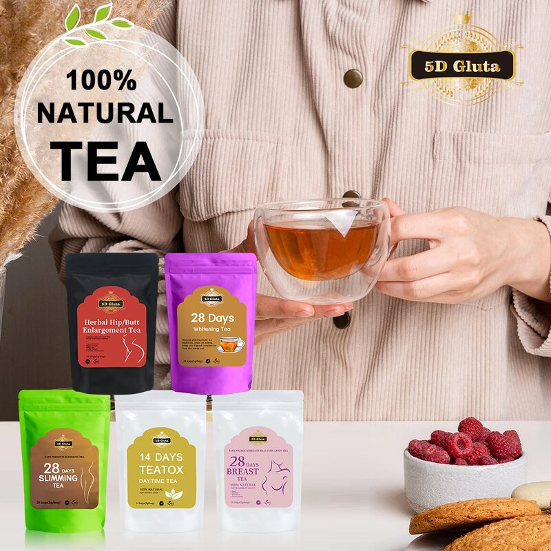 Detox Beauty Tea - Manufacturer Private Label 28 Days Slim Fat Burn Skin Whitening