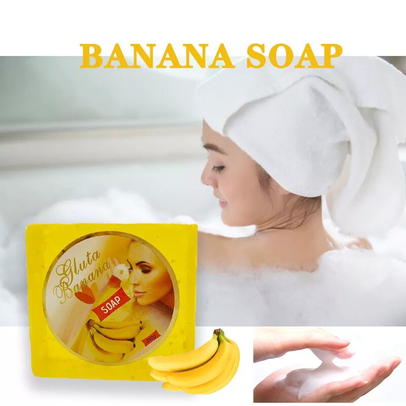 Banana Gluta Soap - Manufacturer Custom Bleaching Whitening Skin Beauty Soap