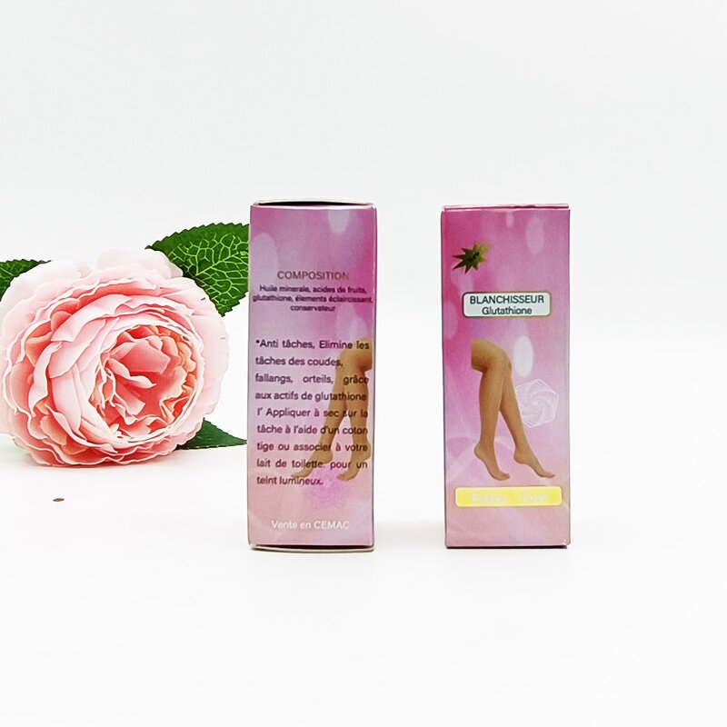 Gluta Serum - Manufacturer Super Strong Natural Whitening Fruit Acids 20ML Black Skin