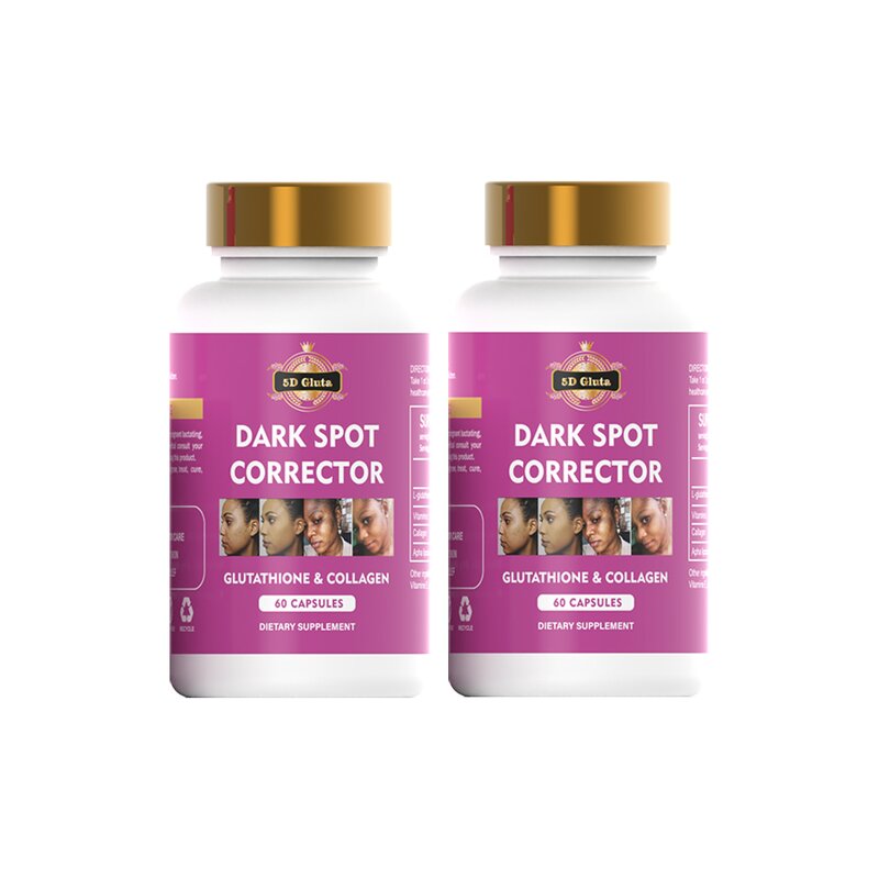 5D Gluta Capsules - Manufacturer Dark Spot Corrector Vitamin E Remove Melanin Pills