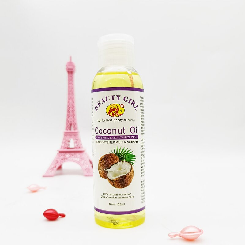 Coconut Oil - Manufacturer Moisturizing Brightening Collagen 125ML Black Skin Care